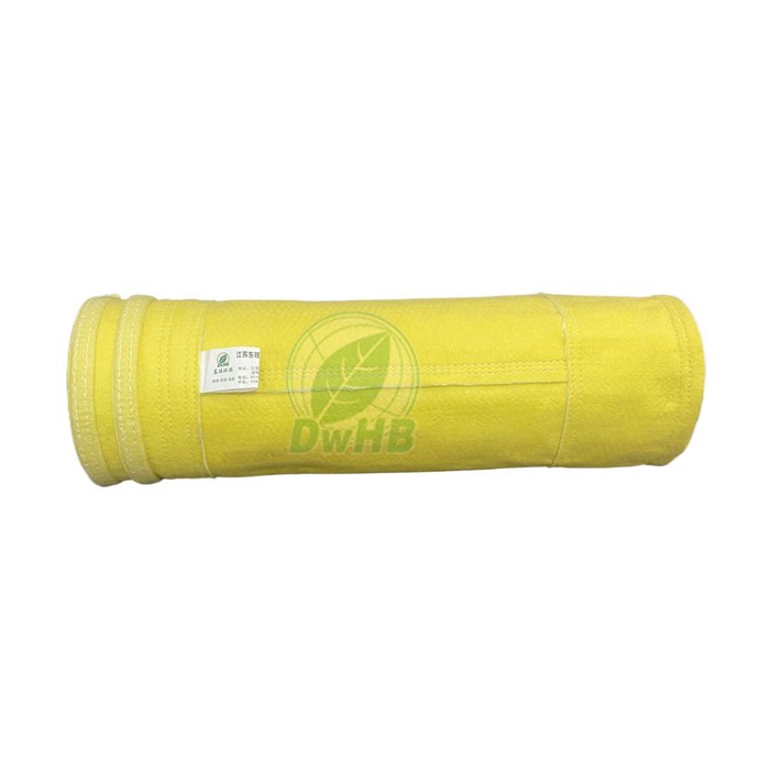 Glass fiber filter bag